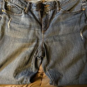 Sonoma skinny distressed jeans